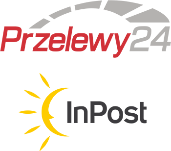 Płatności: Przelewy24 / Dostawy: InPost